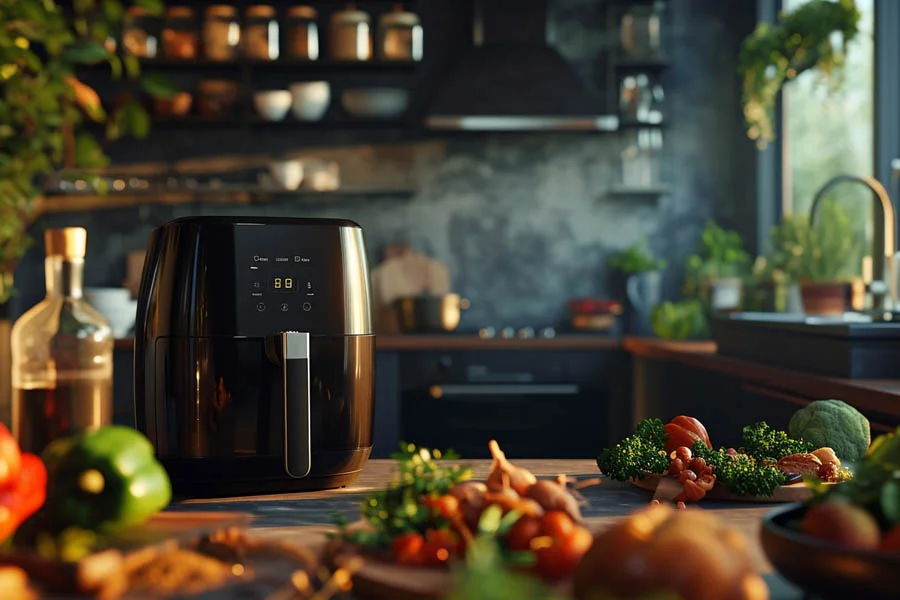 modern air fryer