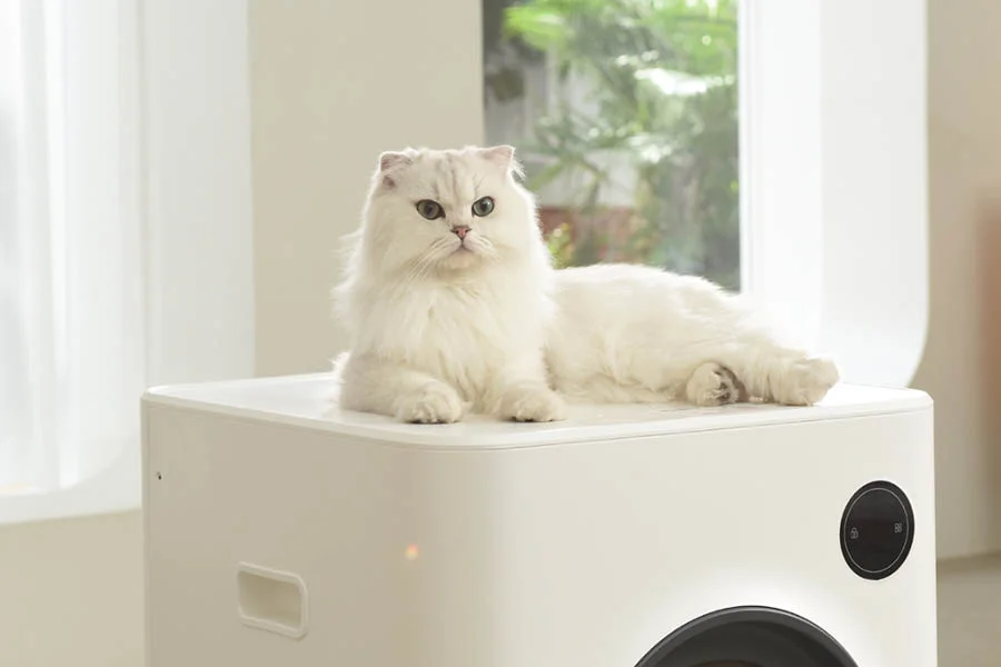 self cleaning litter box for cats