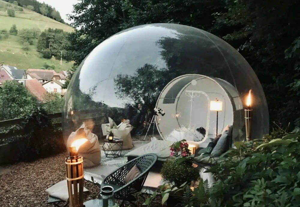 double bubble tent